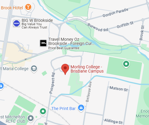 Map of Brisbane campus
